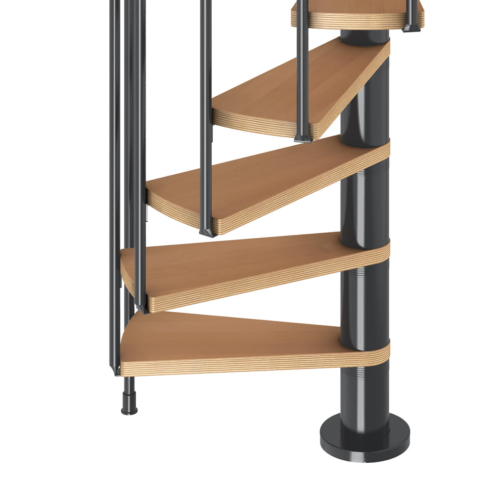 Calgary klar lackiert Stufen