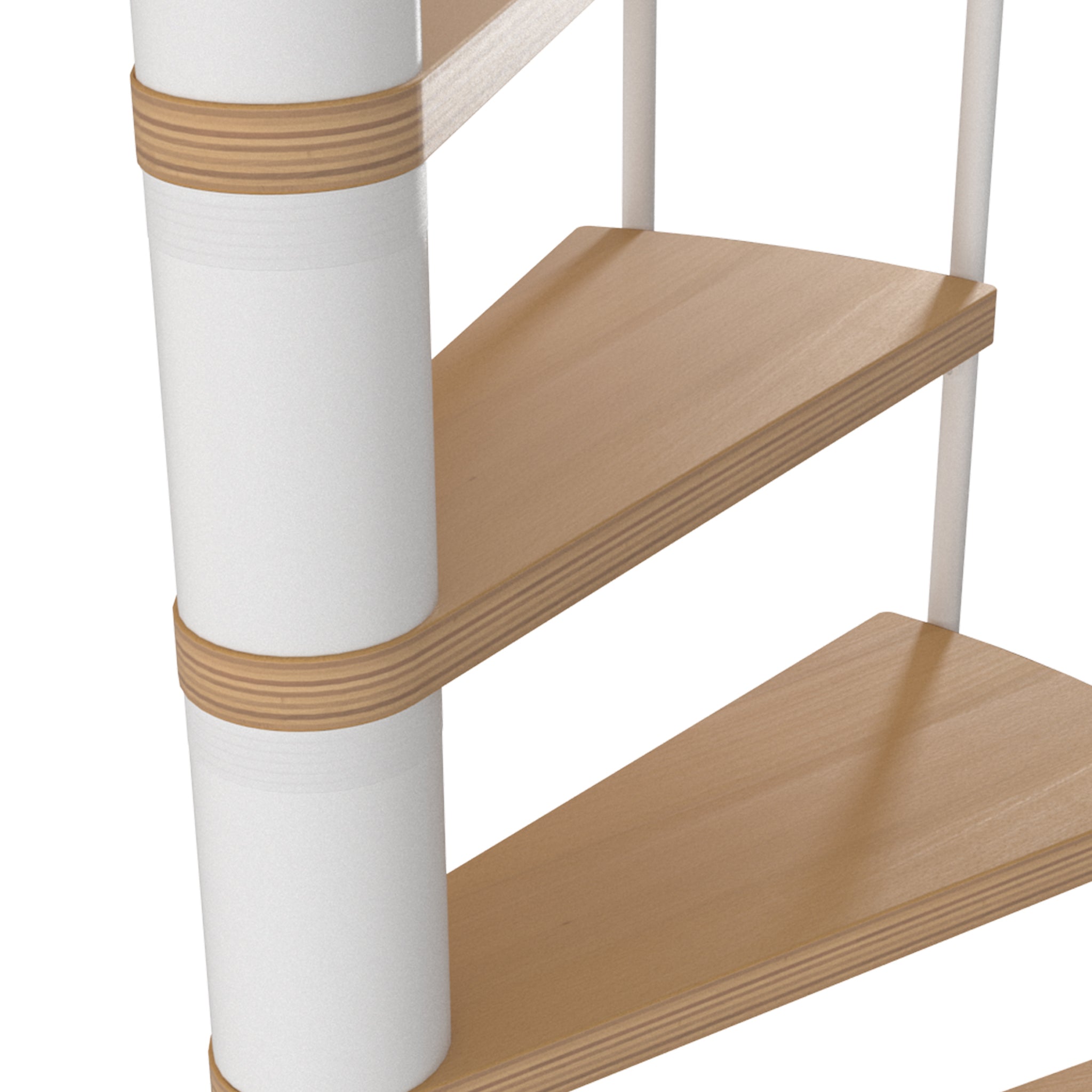 Calgary klar lackiert Stufen