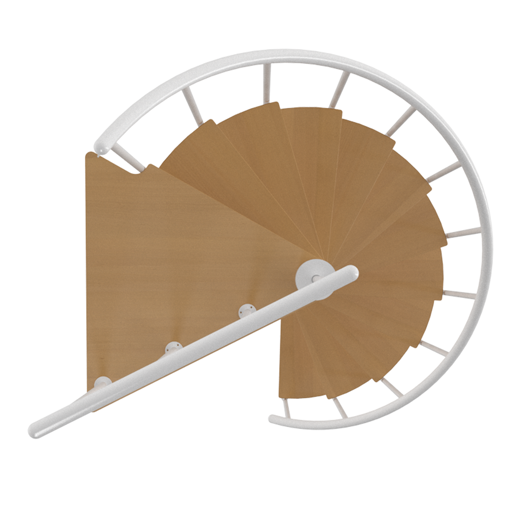 Calgary klar lackiert Stufen