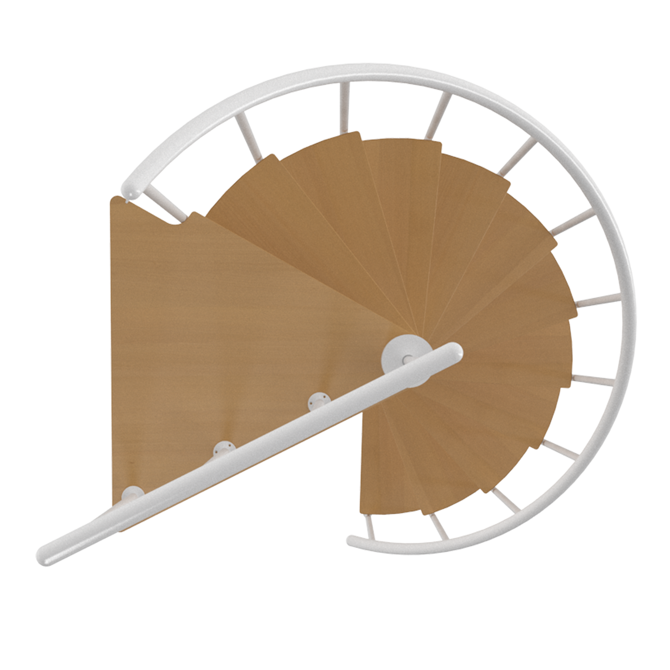 Calgary klar lackiert Stufen