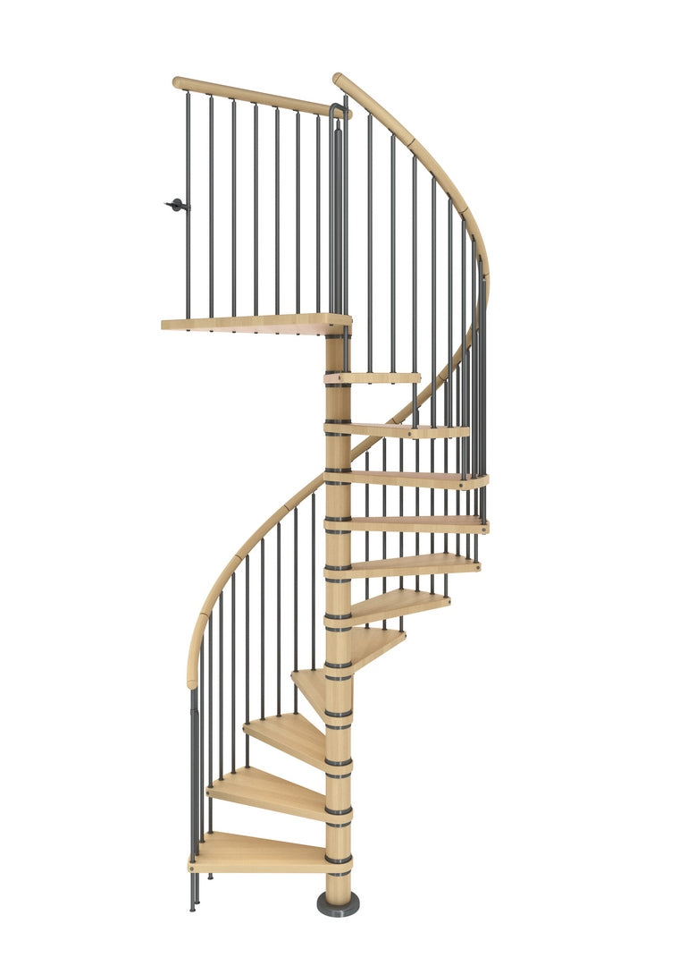 Winnipeg - Spindeltreppe - Buche oder Eiche geölt