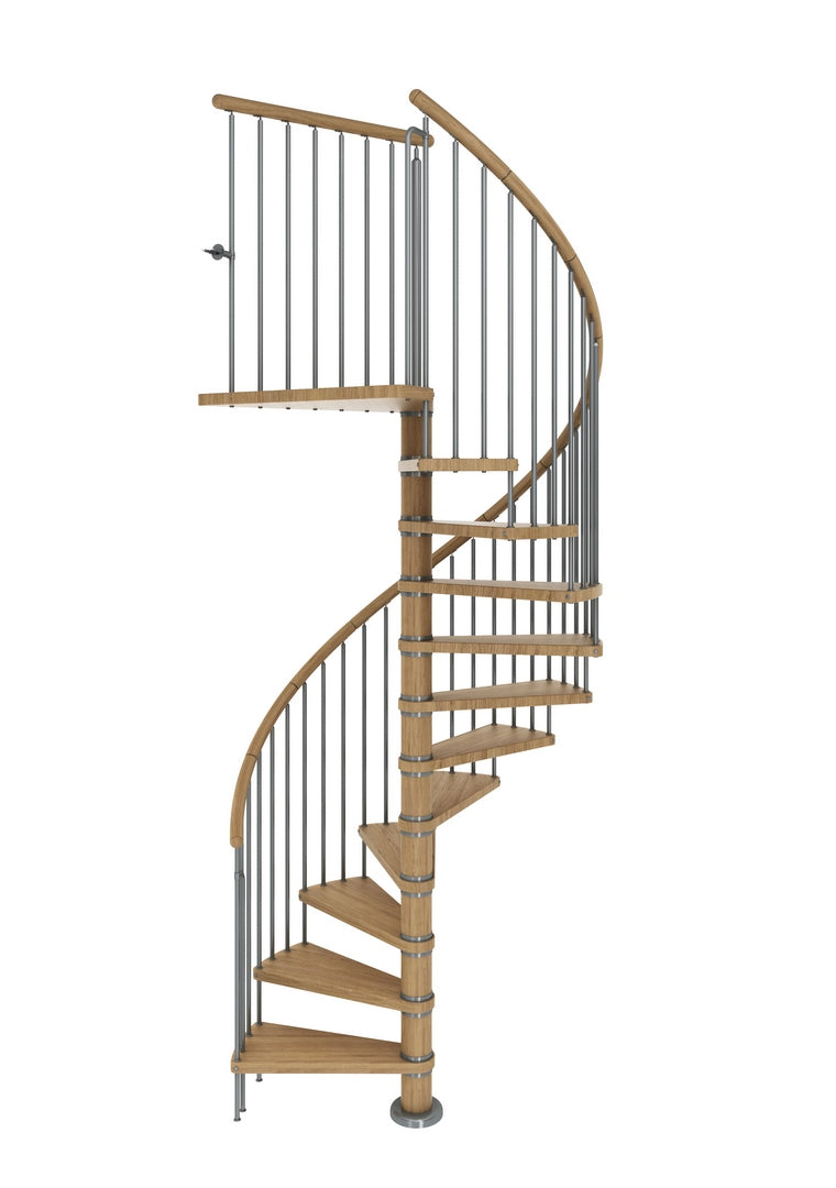 Winnipeg - Spindeltreppe - Buche oder Eiche geölt