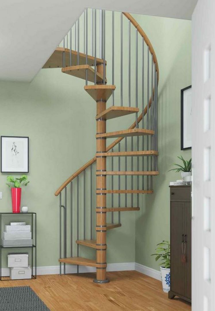 Winnipeg - Spindeltreppe - Buche oder Eiche geölt