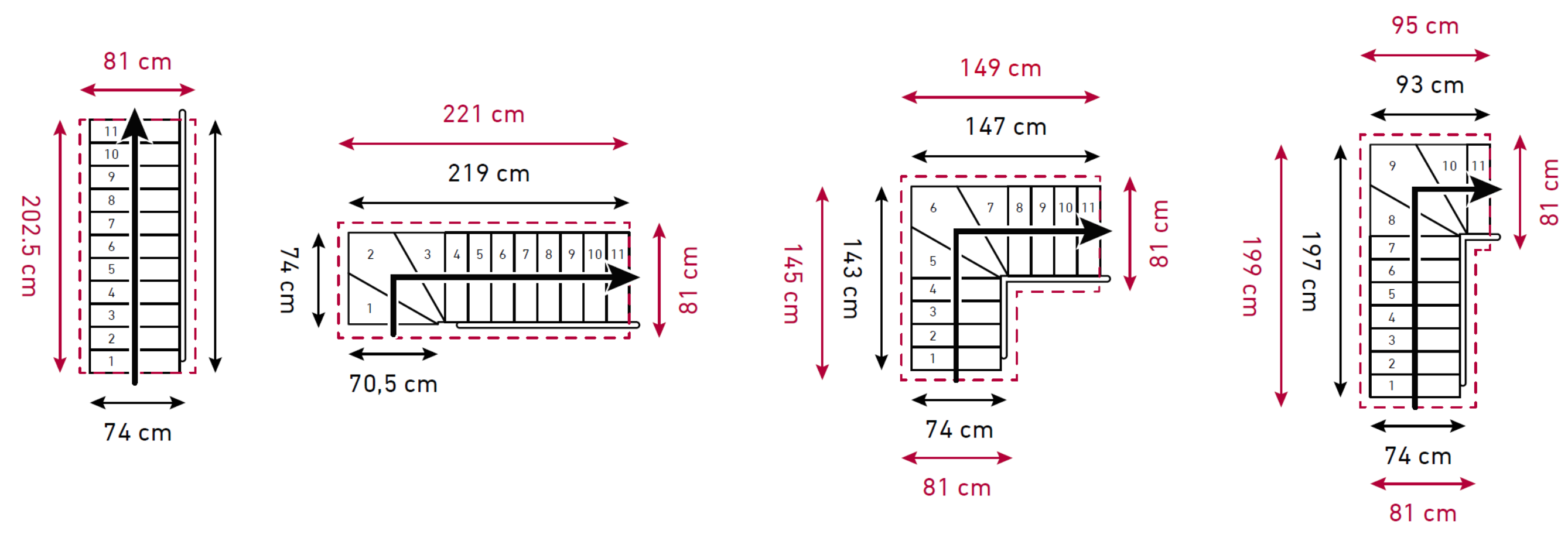 Boston - Raumspartreppe